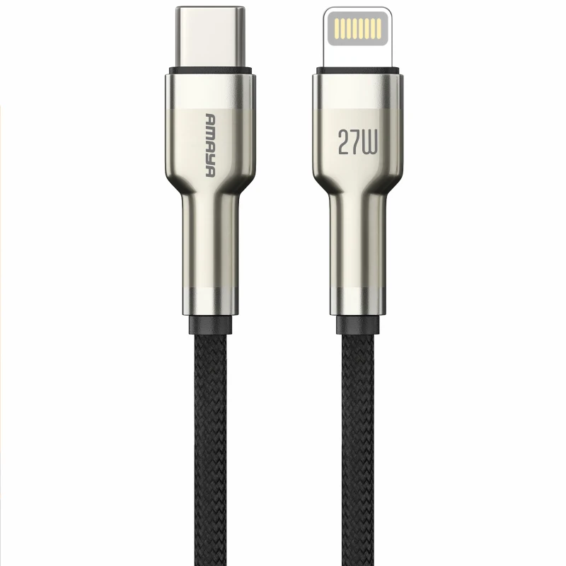 Дата кабель Amaya 310CL Type-C to Lightning 27W (1m) фото 1 з 1