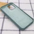 Чехол Silicone Case с закрытым низом для Apple iPhone 13 (6.1") – Зеленый / Cactus. Фото 3 из 3