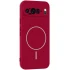 Чохол Silicone Cover Lakshmi Full Camera (AA) with Magnetic Fit для Google Pixel 9 Pro XL – Червоний / Rose Red. Фото 1 з 2