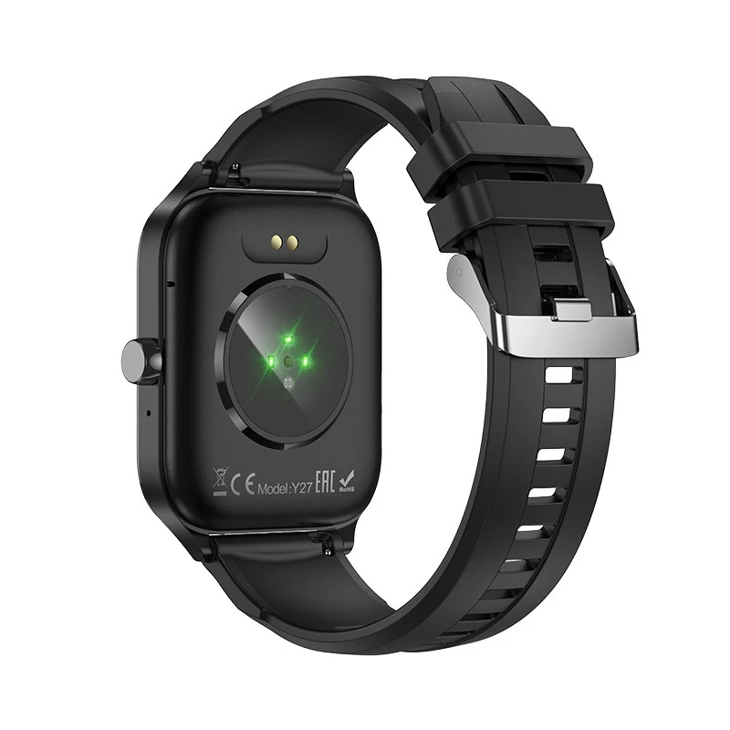 Смарт-годинник Hoco Smart Watch Y27 Smart sports watch (call version) – Black. Фото 2 з 5