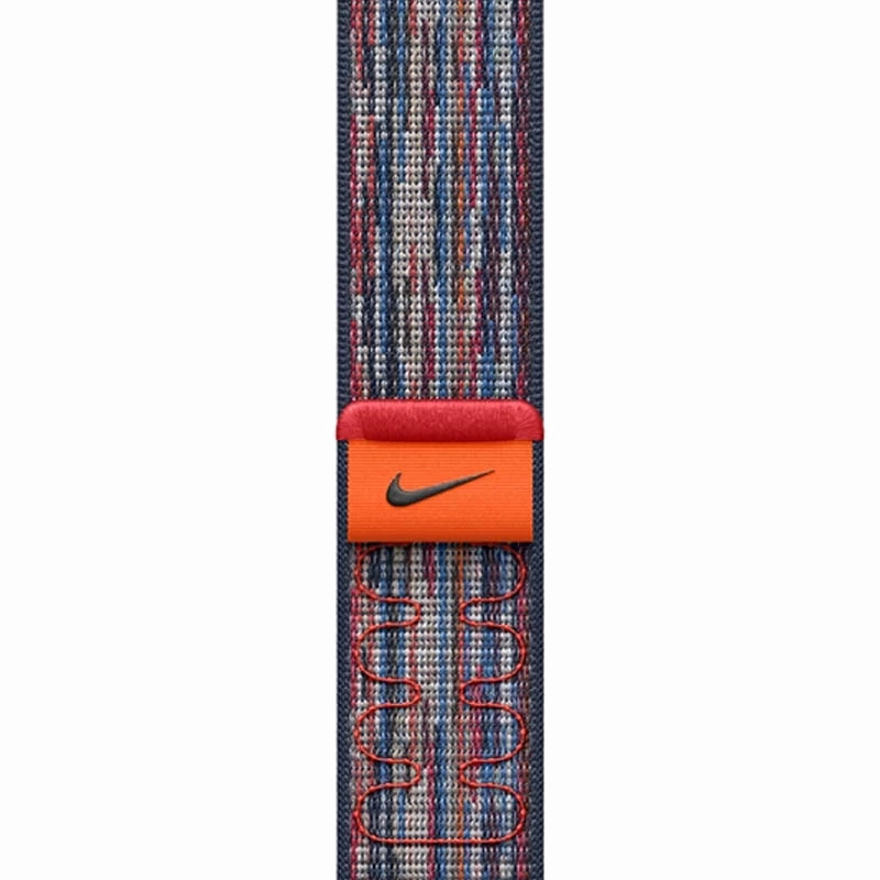 Ремешок Nike Sport Loop для Apple Watch 38/40/41/42mm – Blue / Red. Фото 1 из 3