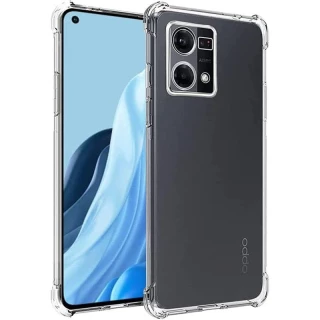 Ультратонкий силіконовий чохол GETMAN з критими бортами та камерою для Oppo Reno 7 4G фото 1 Ультратонкий силіконовий чохол GETMAN з критими бортами та камерою для Oppo Reno 7 4G фото 1 з 1