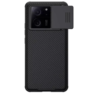 Карбоновая накладка Nillkin Pro со шторкой для камеры для Xiaomi 13T Pro фото 1 из 2