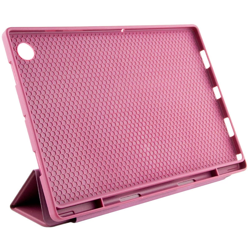 Чохол-книжка з роз'ємом для стилуса на Samsung Galaxy Tab A9+ (11'') – Бордовий / Maroon. Фото 4 з 7