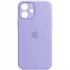Чохол Silicone Case з захистом камери на Apple iPhone 12 (6.1") – Бузковий / Lilac. Фото 1 з 1