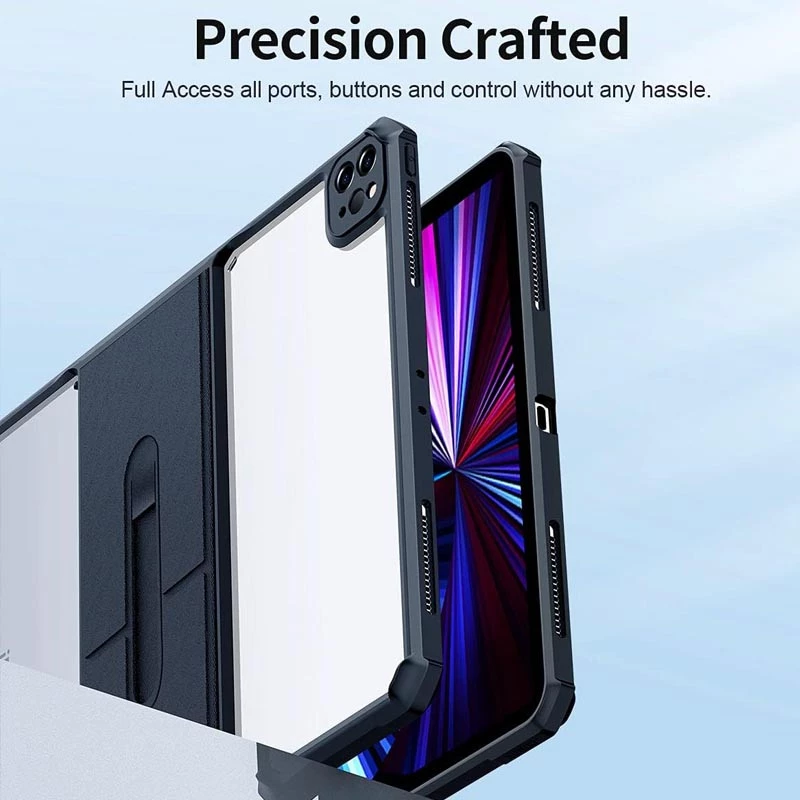 TPU+PC чохол Xundd Stand з посиленими кутами на Apple iPad Pro 11" (2020) – Чорний. Фото 6 з 7
