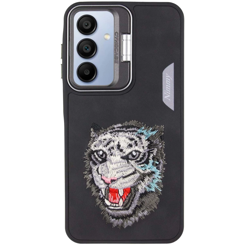 TPU+PC чехол с животными для Samsung Galaxy A16 4G/5G – Black Tiger. Фото 3 из 8