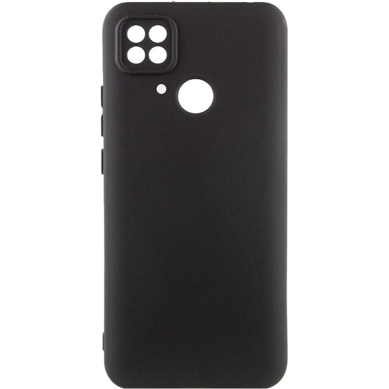 Чохол Silicone Case Lakshmi Premium із закритою камерою для Xiaomi Redmi 10C – Чорний / Black. Фото 1 з 3