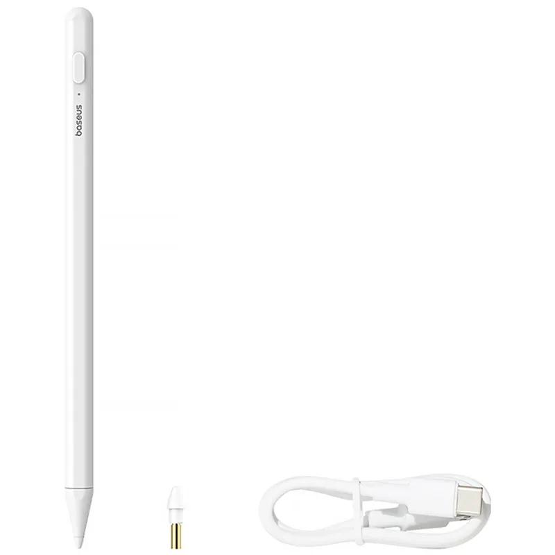 Стілус Baseus Smooth Writing Lite 2 Series with LED Indicators (P80015802213) – Moon White. Фото 6 з 6