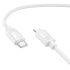 Дата кабель Hoco X122 Benefit Type-C to Lightning 27W (1m) – White. Фото 2 з 2