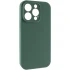 Чехол Silk Full Camera Protective (AA) NO LOGO для Apple iPhone 15 Pro Max (6.7") – Зеленый / Pine green. Фото 1 из 7