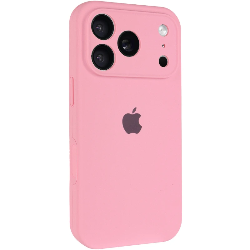 Чохол Silicone Case з захистом камери на Apple iPhone 17 Pro Max (6.9") – Рожевий / Light pink. Фото 2 з 6