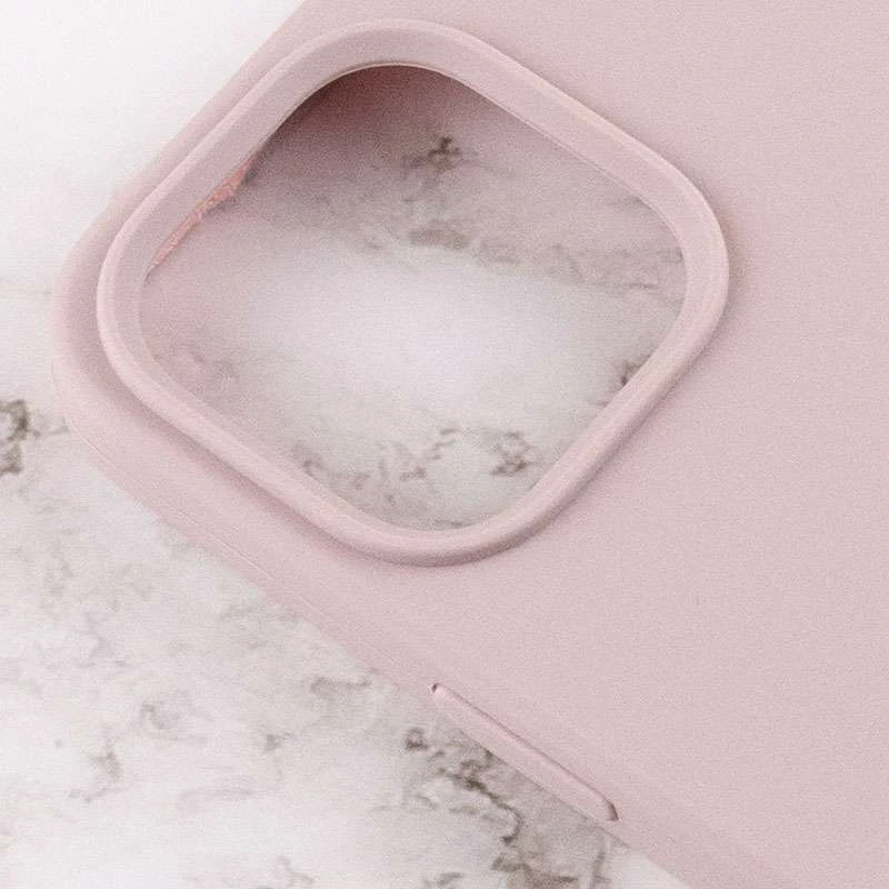 Чохол Silicone Case з закритим низом на Apple iPhone 14 Pro (6.1") – Сірий / Lavender. Фото 10 з 15
