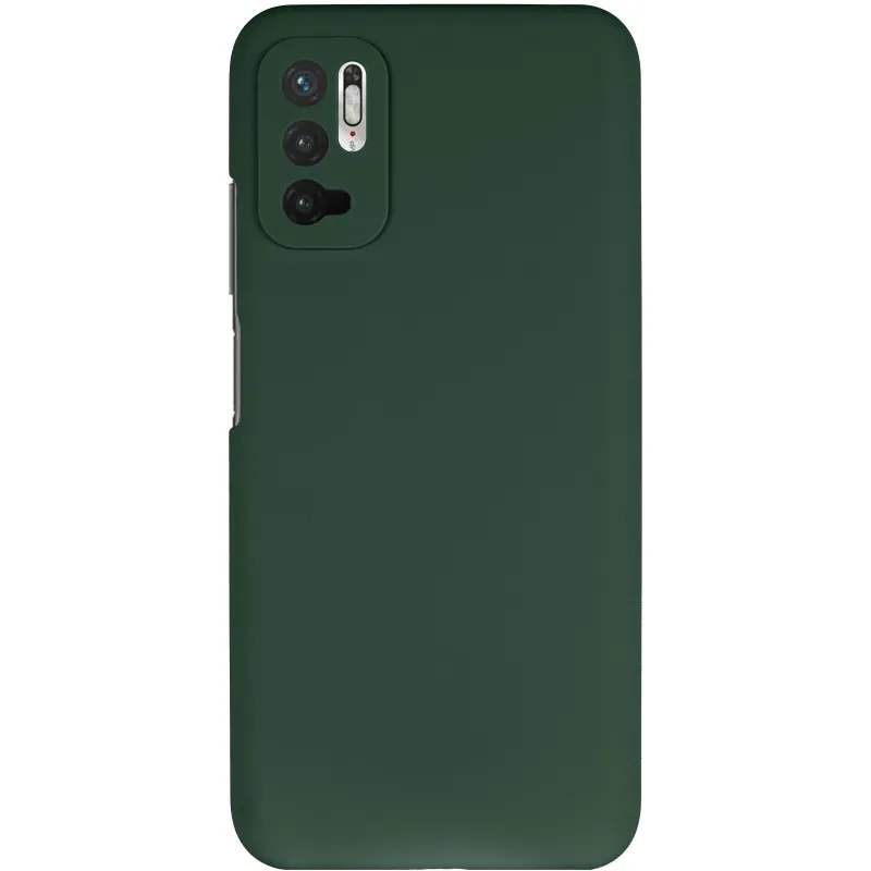 Чехол Silicone Case Lakshmi Premium з закритою камерою на Xiaomi Redmi Note 10 5G – Зеленый / Cyprus Green. Фото 3 из 6