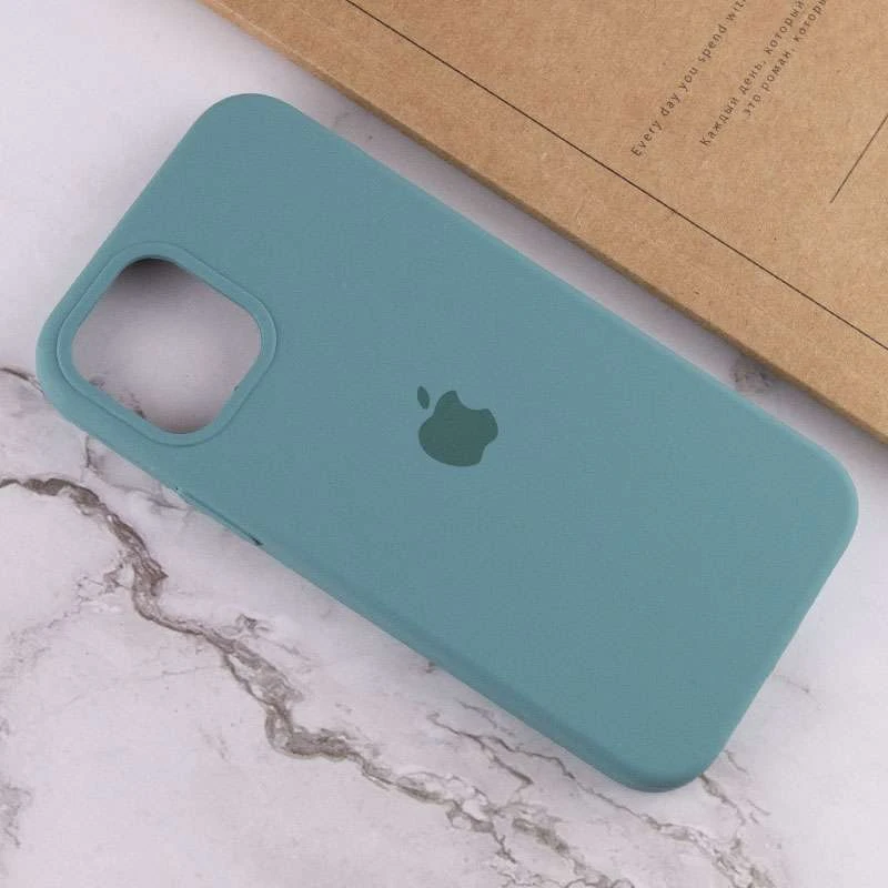 Чохол Silicone Case з закритим низом на Apple iPhone 11 (6.1") – Зелений / Light cactus. Фото 3 з 3