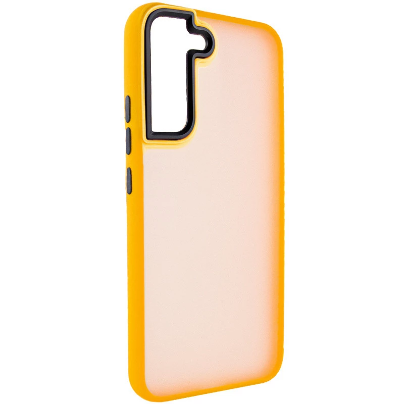 

Чохол TPU+PC Lyon Frosted на Samsung Galaxy S21 FE (Orange)