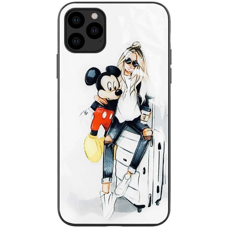 

Стеклянный чехол Prisma Ladies на Apple iPhone 11 Pro (5.8") (Mickey)