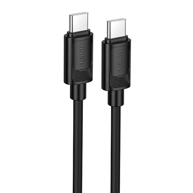 Дата кабель Hoco X122 Benefit Type-C to Type-C 60W (1m) – Black. Фото 1 з 4