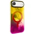 Силіконовий чохол Shiny Mountain (MagFit) для Apple iPhone 17 Air (6.5") – Yellow / Pink. Фото 2 з 9