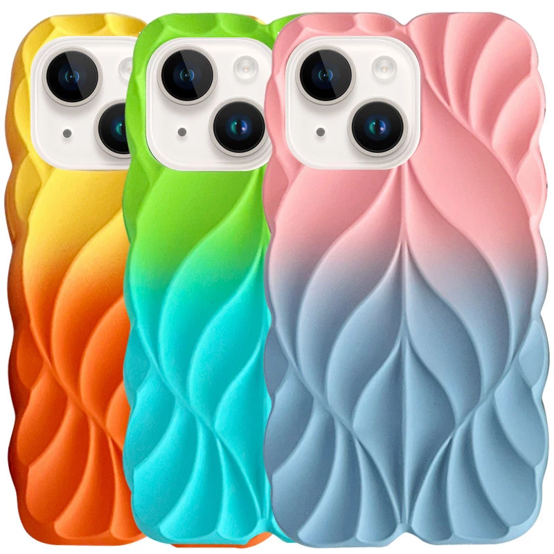 Силиконовый чехол Leaf для Apple iPhone 15 (6.1") фото 1 из 1