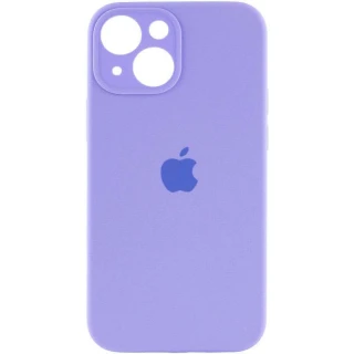 Чехол Silicone Case с защитой камеры для Apple iPhone 14 (6.1") фото 1 из 4