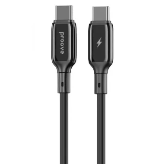 Дата кабель Proove Flex Metal Type-C to Type-C 60W (1m) фото 1 з 4