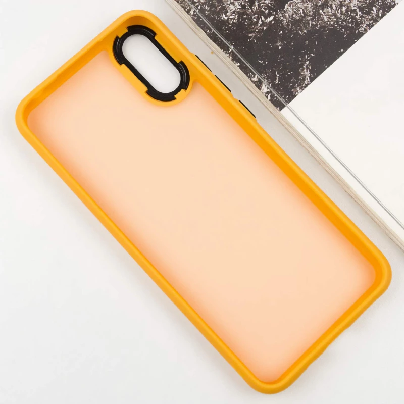 Чехол TPU+PC Lyon Frosted на Xiaomi Redmi 9A – Orange. Фото 4 из 6