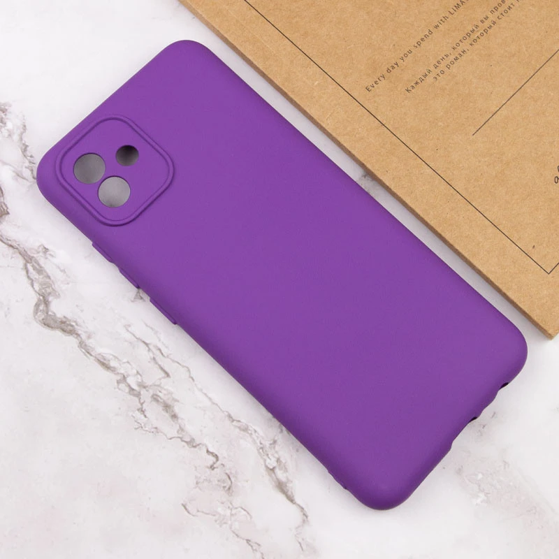 Чохол Silicone Case Lakshmi Premium із закритою камерою для Samsung Galaxy A04e – Фіолетовий / Amethyst. Фото 8 з 11