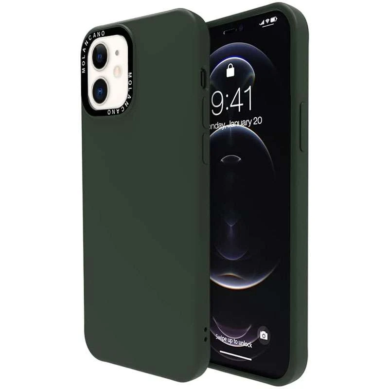 

Силіконовий чохол Molan Cano MIXXI на Apple iPhone 12 mini (5.4") (Зелений)