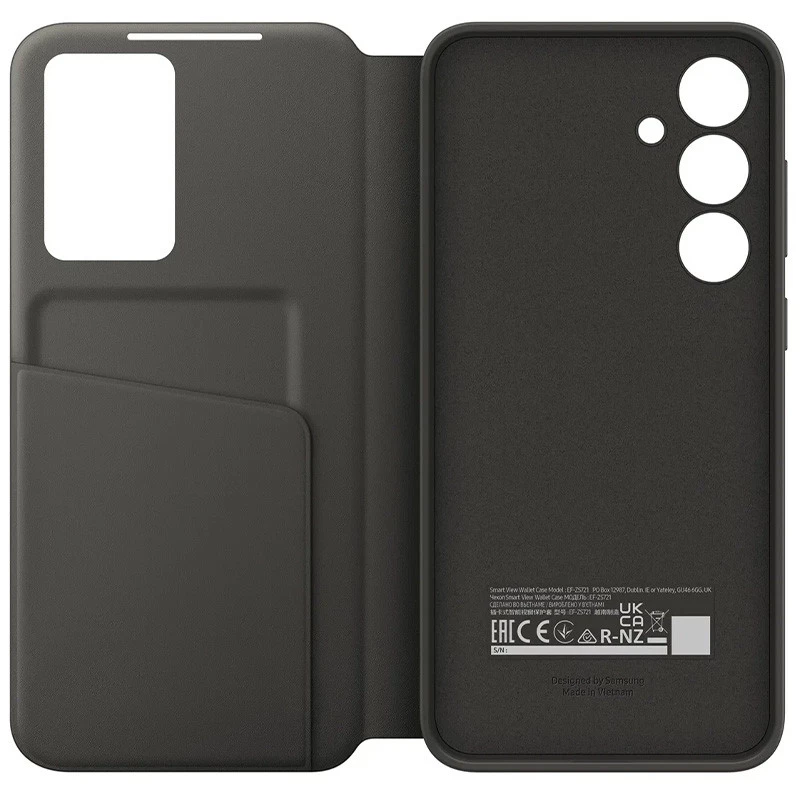 Чехол-книга Functional Wallet для Samsung Galaxy S24+ – Black. Фото 5 из 5