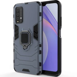 Протиударний чохол Transformer з кільцем на Xiaomi Redmi Note 9 4G / Redmi 9 Power фото 1 з 5