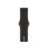 Силіконовий ремінець для Apple watch 42mm/44mm/45mm/49mm – Чорний / Black. Фото 3 з 3