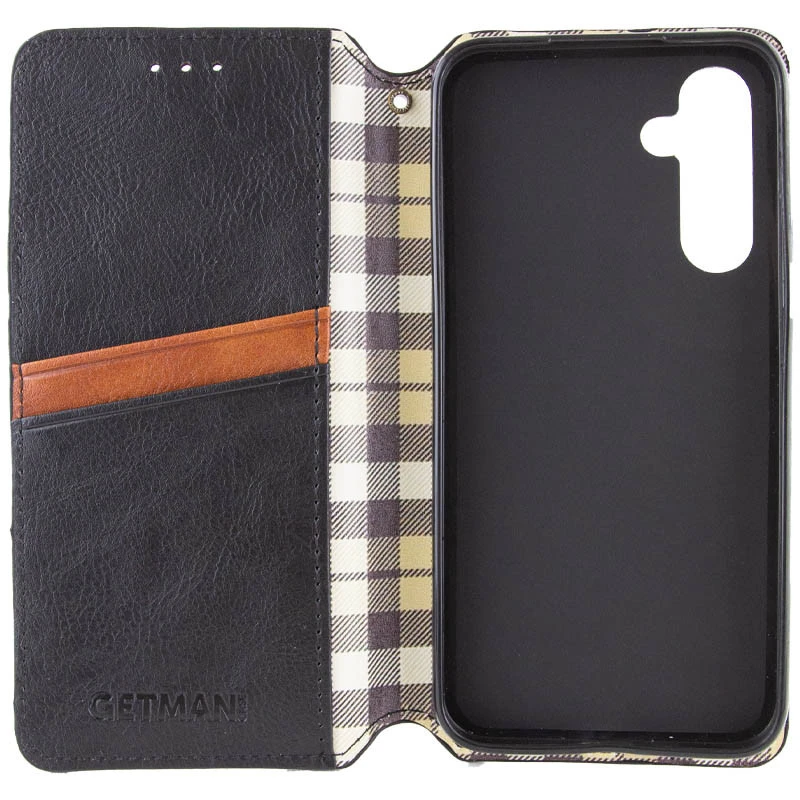 Чохол книжка GETMAN Cubic для Samsung Galaxy M34 5G – Чорний. Фото 2 з 7