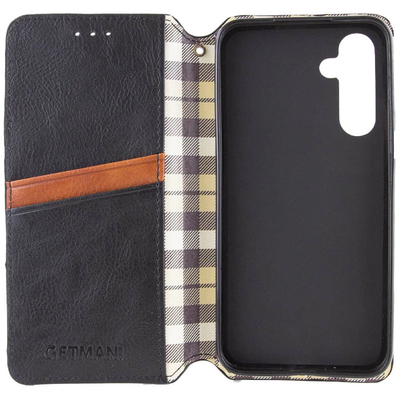 Чохол книжка GETMAN кубик для Samsung Galaxy A54 5G – Чорний. Фото 4 з 13