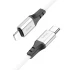 Дата кабель Hoco X86 Spear Type-C to Lightning 20W (1m) – White. Фото 2 з 4