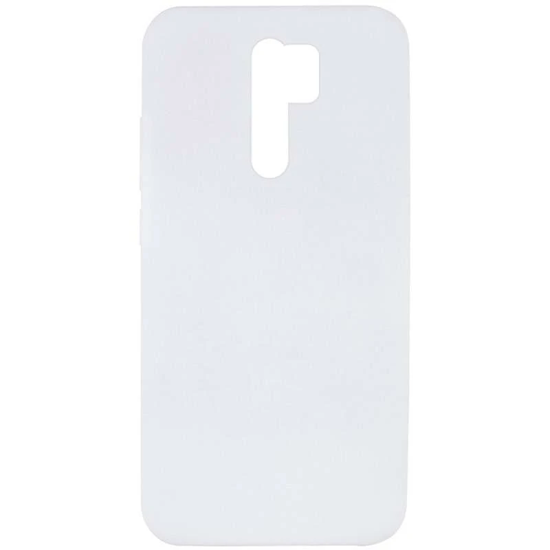 

Чохол Silicone Case без лого на Xiaomi Redmi 9 (Білий / White)