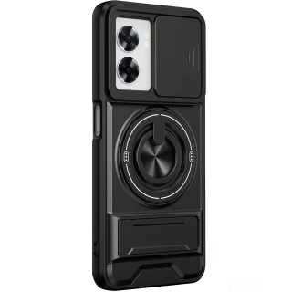 Ударостійкий чохол Camshield StandRing case для Oppo A5x фото 1 з 4
