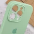 Чехол Silicone Case с защитой камеры для Apple iPhone 15 Pro (6.1") – Зеленый / Pistachio. Фото 6 из 6