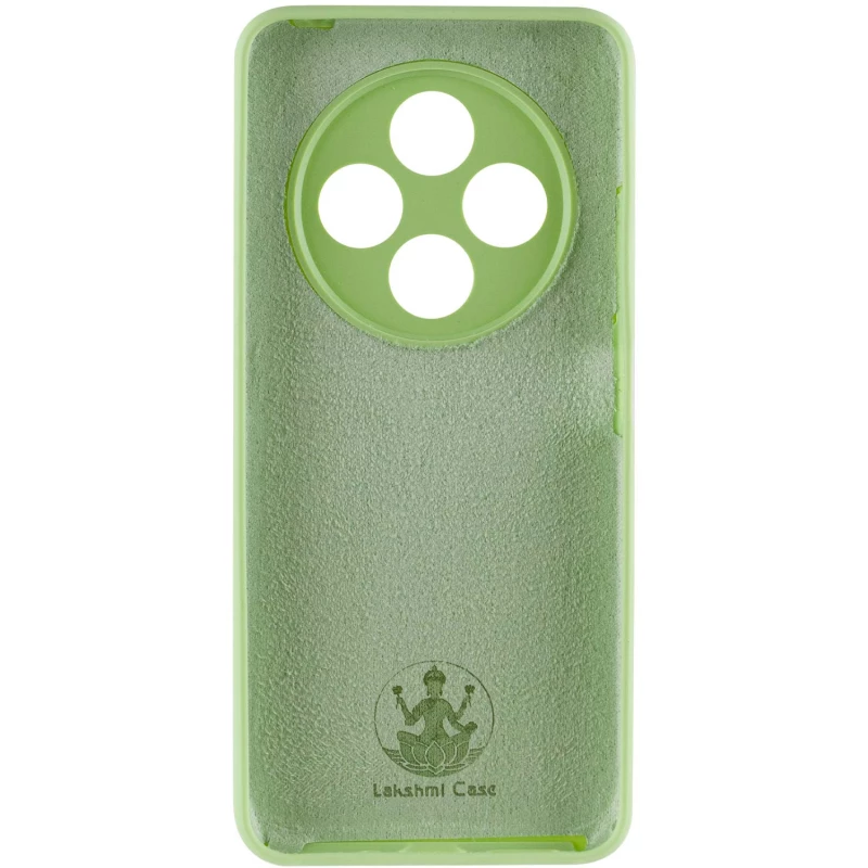 Чохол Silicone Case Lakshmi Plus з закритою камерою на Xiaomi Redmi 14C / Poco C75 – Зелений / Pistachio. Фото 5 з 6