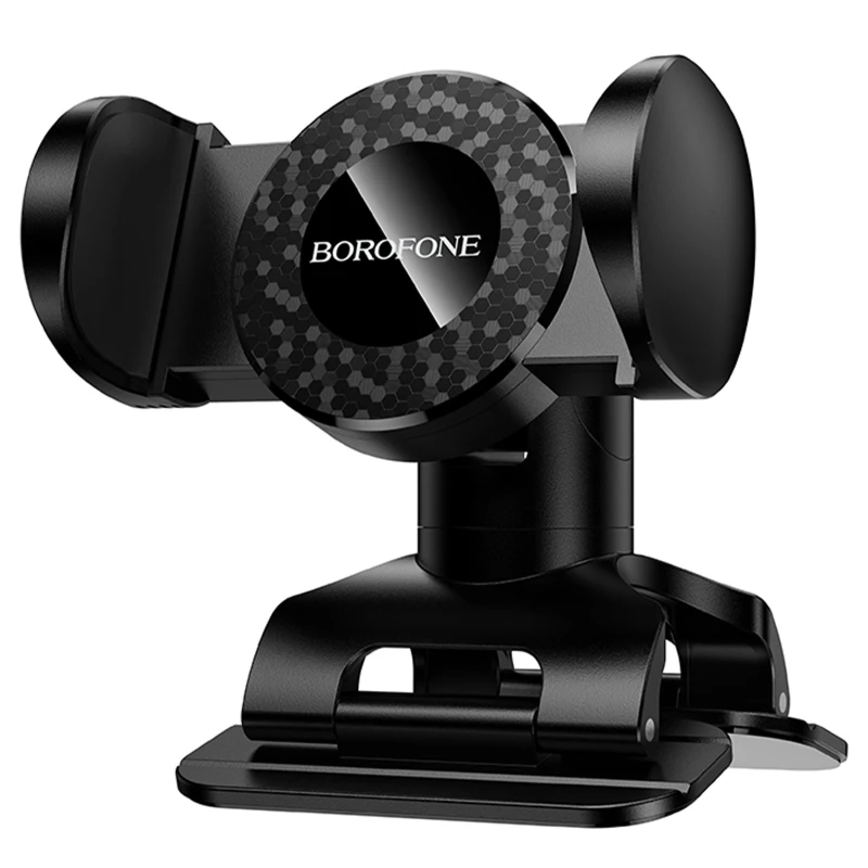 Автотримач Borofone BH142 Support pull clip (center console) – Black. Фото 3 з 6