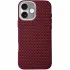 Чохол TPU+PC KVZV Triangular Pattern with Magnetic Fit для Apple iPhone 17 (6.3") – Red. Фото 1 з 2