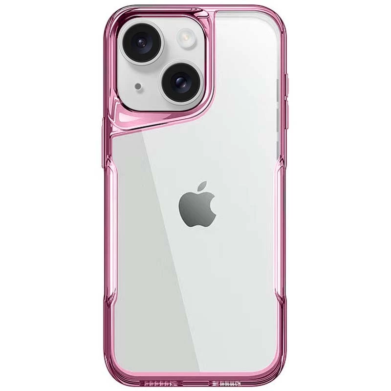 

TPU+PC чохол з кольоровою окантовкою на Apple iPhone 14 (6.1") (Pink)