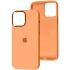 Чохол Silicone Case з металевими кнопками на Apple iPhone 12 (6.1") – Помаранчевий / Marigold. Фото 1 з 9