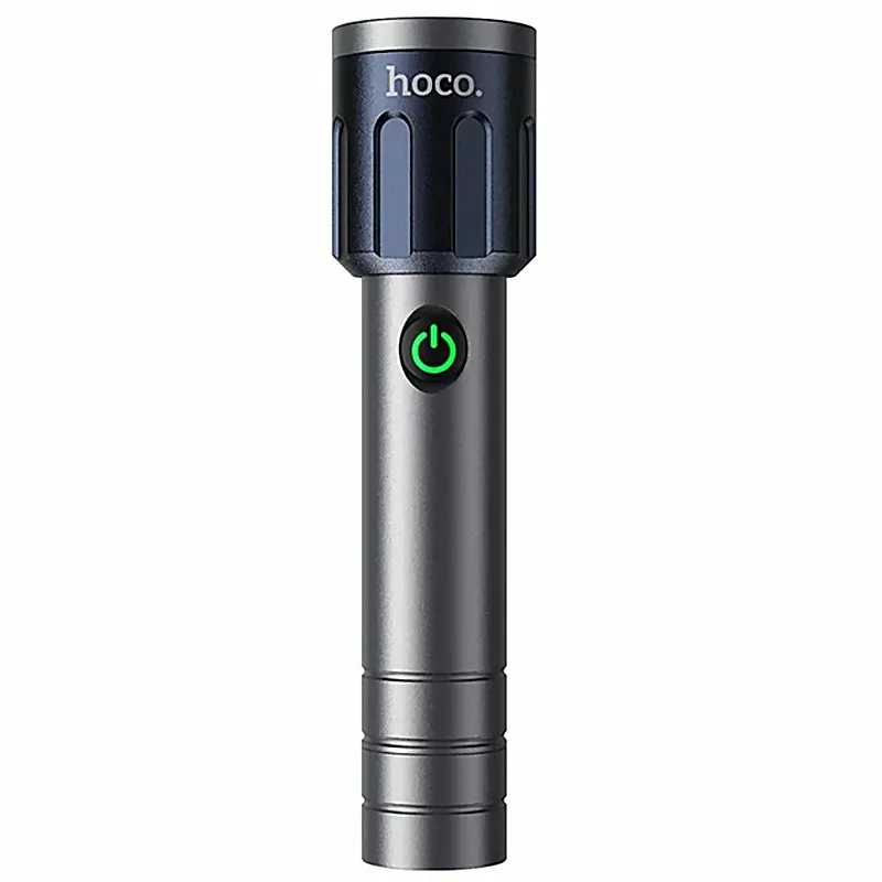 Ліхтар акумуляторний Hoco DL25 (1200Lm 350m 5000mAh) – silver. Фото 4 з 5