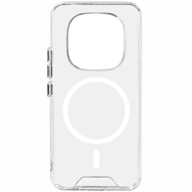 Чехол TPU Space Case with Magnetic Fit для Xiaomi Redmi Note 15 Pro 4G – Прозрачный. Фото 1 из 2