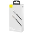 Дата кабель Baseus Cafule Series Metal Type-C to Lightning PD 20W (0.25m) (CATLJK-0) – Black. Фото 4 з 4