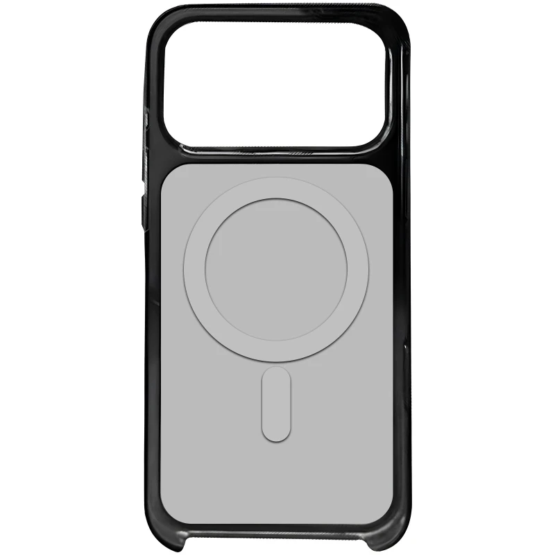 Clear Case with MagSafe and Animation для Apple iPhone 17 Pro (6.3") – Black. Фото 2 з 3