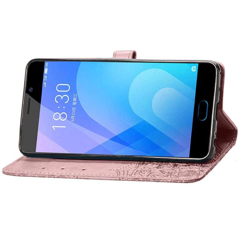 Кожаный чехол-книжка Art Case с визитницей для Huawei Mate 10 Lite – Розовый. Фото 4 из 7