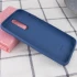 Чохол Silicone Case з закритим низом на Xiaomi Redmi 8 – Синій / Navy Blue. Фото 3 з 3