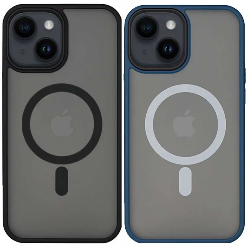 

TPU+PC з металевими кнопками та MagSafe на Apple iPhone 14 (6.1")